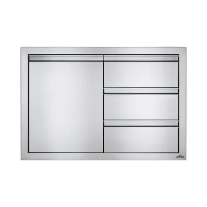 Picture of 36" X 24" Single Door & Triple Drawer Combo