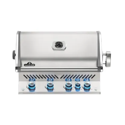 Picture of Built-in Prestige PRO™ 500 Natural Gas Grill Head with Infrared Rear Burner, Stainless Steel - Natur