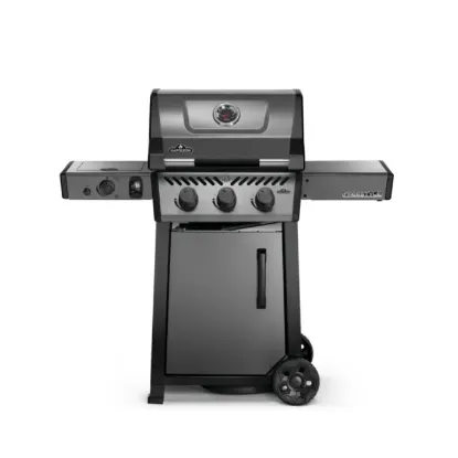 Picture of Freestyle 365 Propane Gas Grill with Infrared Side Burner and Front Door, Graphite