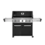 Picture of Prestige® 665 Propane Gas Grill with Infrared Side and Rear Burners, Black