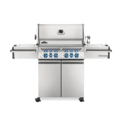 Picture of Prestige PRO™ 500 Natural Gas Grill with Infrared Rear and Side Burners, Stainless Steel