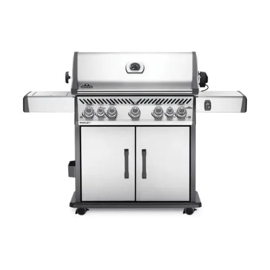 Picture of Rogue® SE 625 Propane Gas Grill with Infrared Rear and Side Burners, Stainless Steel