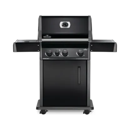 Picture of Rogue® XT 425 Propane Gas Grill with Infrared Side Burner, Black