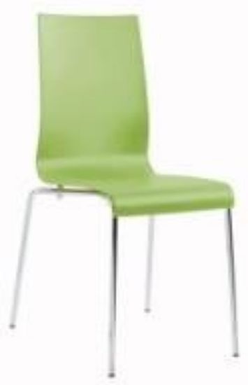 Picture of Chair Orange Green Grey Coated Leg | 