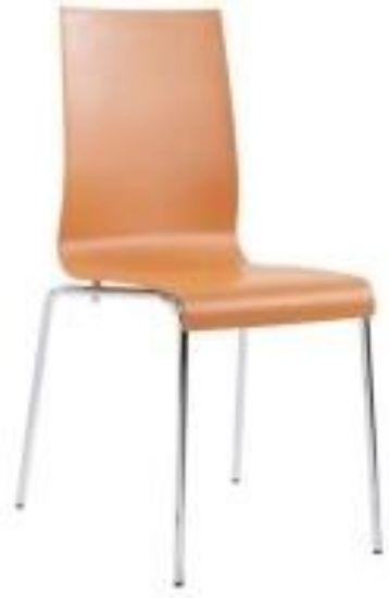 Picture of Chair Dark Orange Grey Coated Base | 