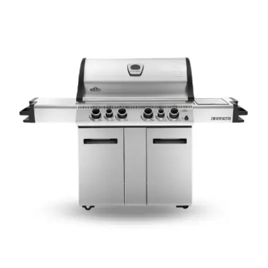 Picture of Legend 605 Propane Gas Grill with Infrared Side and Rear Burners, Stainless Steel